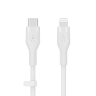 Belkin BOOST CHARGE USB-C vers LTG Silicon 3M Blanc - Numérique