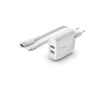Belkin WCD001VF1MWH - Intérieur - AC - 4,8 A - 1 m - Blanc