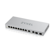 Switch administrable intelligent ZyXEL - Couche 2 - 12 ports - SFP+ - Bureau
