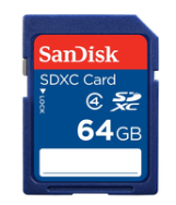 Carte mémoire SDXC SanDisk 64 Go