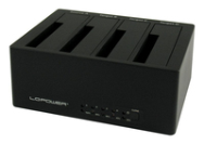 LC-DOCK-U3-4B : station d'accueil USB 3.2 pour disque dur/SSD à 4 baies