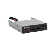 Chieftec CRD-908H - MicroSD (TransFlash) - SD - Noir - 3,5" - 5000 Mbit/s - USB 3.2 Gen 1 (3.1 Gen 1) - 102 mm