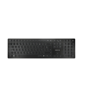 Cherry KW 9100 SLIM - Sans fil RF + Bluetooth - AZERTY - Noir