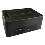 LC-DOCK-U3-V : station d'accueil USB 3.2 Gen 1 pour disque dur/SSD 2,5"/3,5"