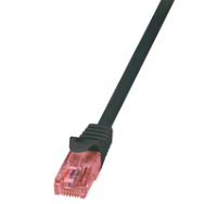 Câble réseau LogiLink Cat6 U/UTP 0,25 m RJ-45