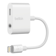 Belkin RockStar - Blanc - 3,5 mm + Foudre