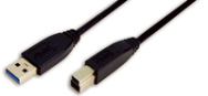Câble LogiLink 1 m USB 3.0 A vers B