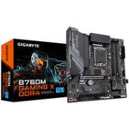 Gigabyte B760M GAMING X DDR4 - Intel - LGA 1700 - Intel® Celeron® - Intel® Core™ i3 - Intel® Core™ i5 - Intel® Core™ i7 - Intel® Core™ i9,... - LGA 1700 - DDR4-SDRAM - 128 Go