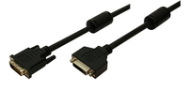 Câble d'extension LogiLink DVI-D 5 m