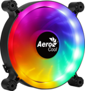 Ventilateur AeroCool Spectro12 RGB, 120 mm, silencieux (19,6 dB)