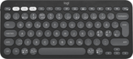 Logitech Pebble Keys 2 K380s Clavier sans fil Graphite Nordic