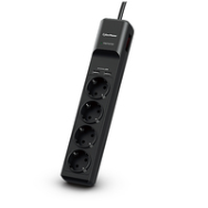 CyberPower Systems CyberPower P0420SUD0-DE - 350 J - 4 prises CA - Type F - 200-250 V - 50/60 Hz - 10 A
