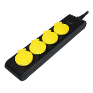 LogiLink LPS212 1,4m 4 prises AC IP44 16A