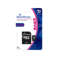 Carte MicroSDXC MediaRange MR955 64 Go