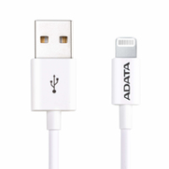 Câble Lightning vers USB-A ADATA 1 m, blanc, fiable