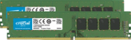 Crucial - DDR4 - 32 Go : 2 x 16 Go - DIMM 288 broches