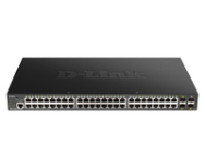 D-Link DGS 1250-52XMP - Commutateur - L3 Lite - PoE intelligent (370 W)