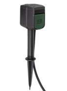 Brennenstuhl 1154540601 Prise Wifi extérieure 40m 230V noir/vert