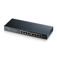 Commutateur Gigabit géré ZyXEL GS1900-8 - Unité - Montage en rack