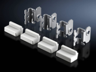 Rittal AX 2503.020 - Pince de montage - Gris - Blanc - Acier - 4 pièces