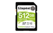 Canvas Select Plus SDXC 512GB - Kingston UHS-I 100MB/s