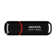 Clé USB 3.1 ADATA UV150 256 Go, 90/20 Mo/s, noire