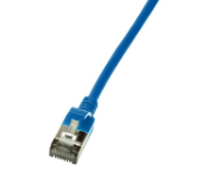 Câble Ethernet LogiLink Slim U/FTP Cat6a RJ45 2m