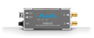 AJA FiDO-2T-MM 3G-SDI vers fibre multimode, deux canaux