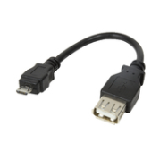 Adaptateur LogiLink AU0030 Micro-USB B vers USB A