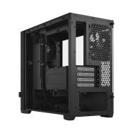 Fractal Design Pop Mini Silent - Mini Tower - PC - Black - micro ATX - Mini-ITX - Steel - Tempered glass - 17 cm