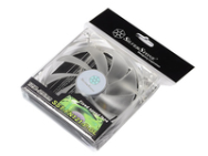 Ventilateur SilverStone FN121-P-GL 12 cm 1 200 tr/min Transparent