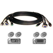 Belkin OmniView Kit de Câbles PS2 Moulé 3m