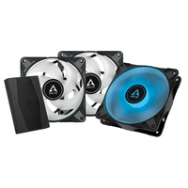 Arctic P12 Ventilateur d'ordinateur 12cm PWM PST RGB 3pcs