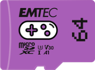 EMTEC ECMSDM64GXCU3G - 64 Go - MicroSDXC - UHS-I - 100 Mo/s - Classe 3 (U3) - V30