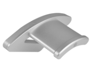 Support de casque SilverStone EBA02 argent pour intérieur