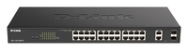 Commutateur D-Link DGS-1100-26MPV2 - Intelligent - PoE+ (370 W)