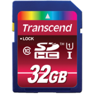 Transcend SDHC 32GB Classe 10 UHS-I 600x 90MB/s U1
