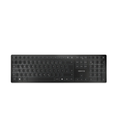 Cherry KW 9100 SLIM - Sans fil RF + Bluetooth - QWERTZ - Noir