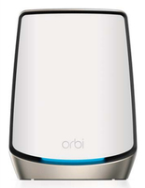 Netgear Orbi 860 AX6000 WiFi Router 10 Gig - White - Internal - Mesh router - 180 m² - Tri-band (2.4 GHz / 5 GHz / 5 GHz) - Wi-Fi 6 (802.11ax)