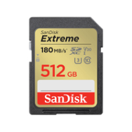 Carte SDXC SanDisk Extreme 512 Go