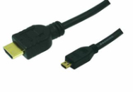 Câble micro HDMI vers HDMI LogiLink 1 m