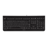 Cherry KC 1000 - Pleine taille (100 %) - USB - Membrane - Noir