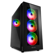 Tour Sharkoon TG5 PRO RVB ATX