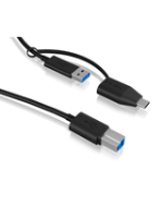 RaidSonic - IB-CB032 - USB 3.0 Type-B vers USB Type-A