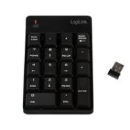 Clavier LogiLink ID0120 pour ordinateur portable sans fil