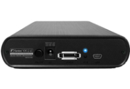 FANTEC DB-AluAir U2e - Boîtier pour disque dur - 3,5" - Serial ATA - 3 Gbit/s - Connectivité USB - Noir