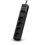CyberPower Systems CyberPower Tracer III P0420SUD0-FR - 350 J - 4 prises CA - Type E - 200-250 V - 50-60 Hz - 2,4 A