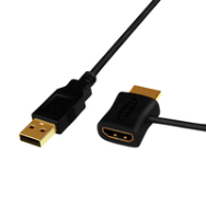 LogiLink CH0081 Adaptateur HDMI vers HDMI+USB