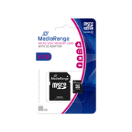 Carte MicroSDHC MediaRange 8 Go