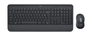 Logitech Signature MK650 Forfait Affaires AZERTY Graphite